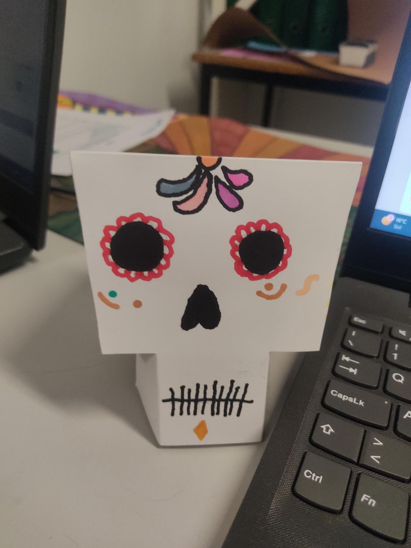 Caveiras de Halloween